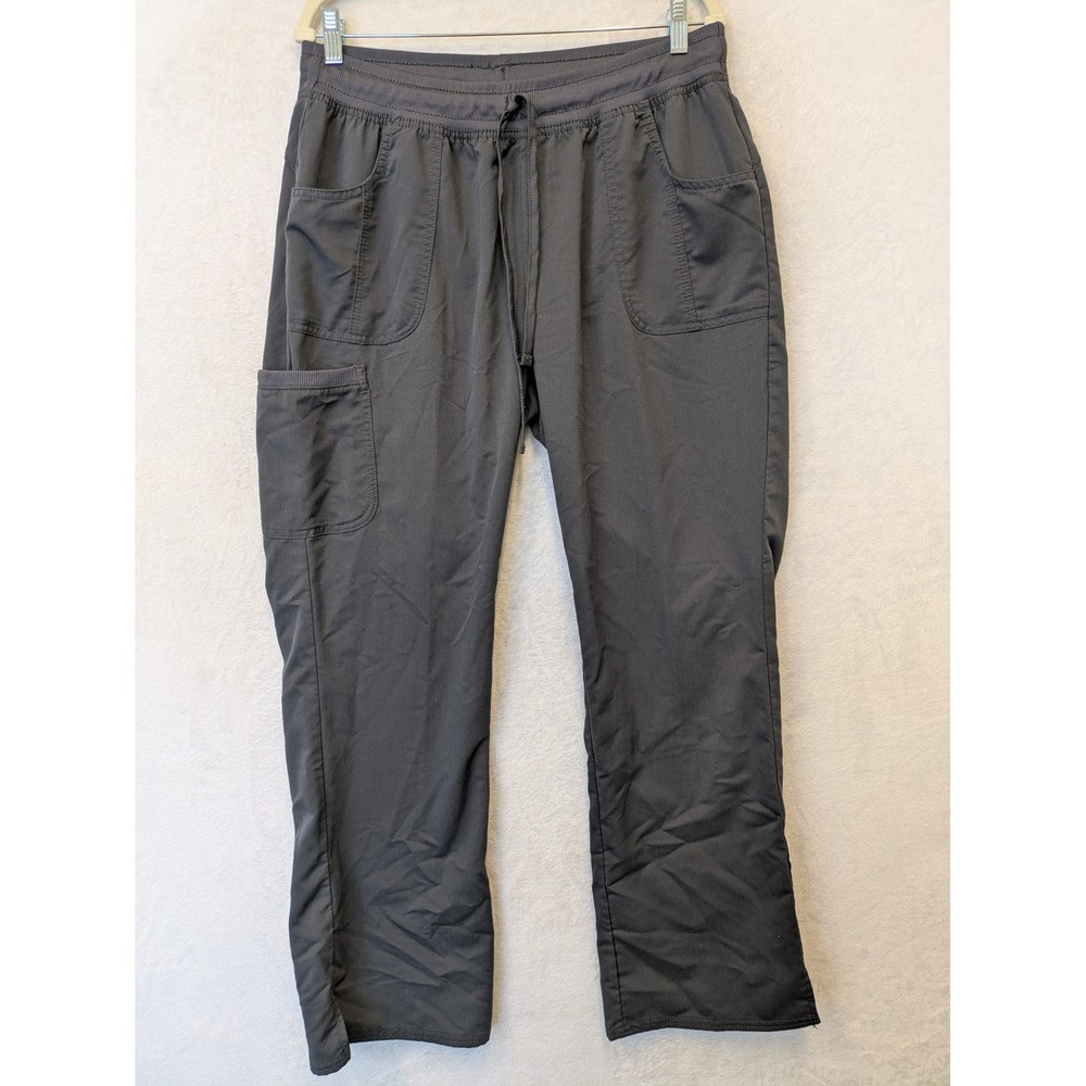 Scrubstar Men's Size L‎ Pewter Grey Cargo Scrub Pants